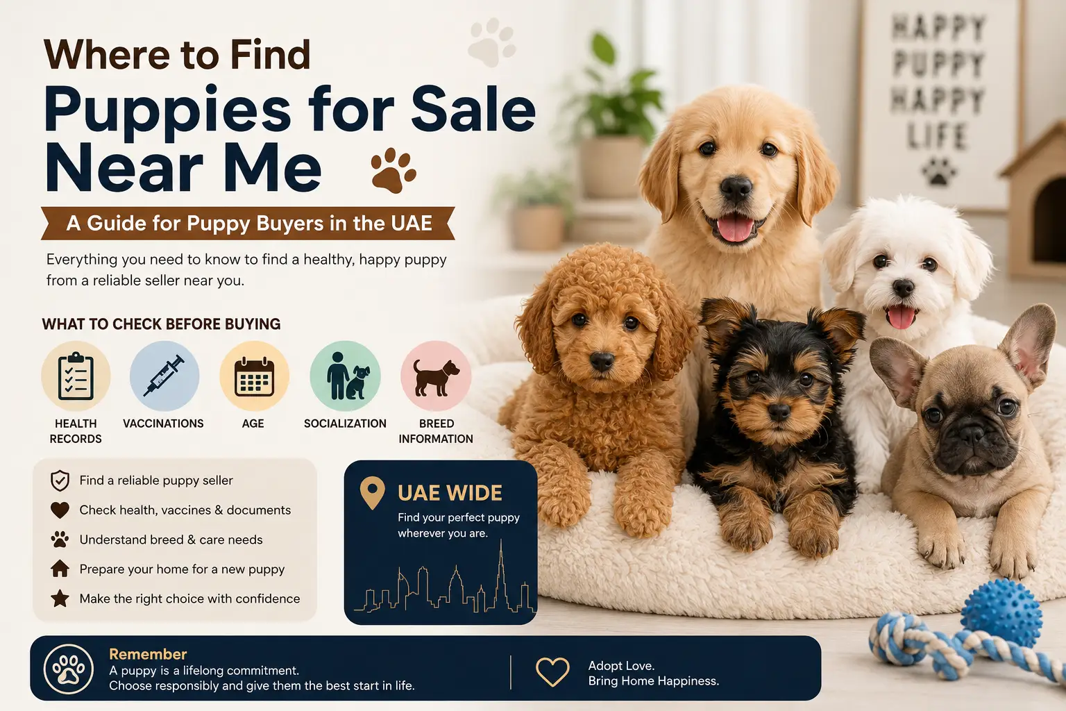 Where to Find Puppies for Sale Near Me