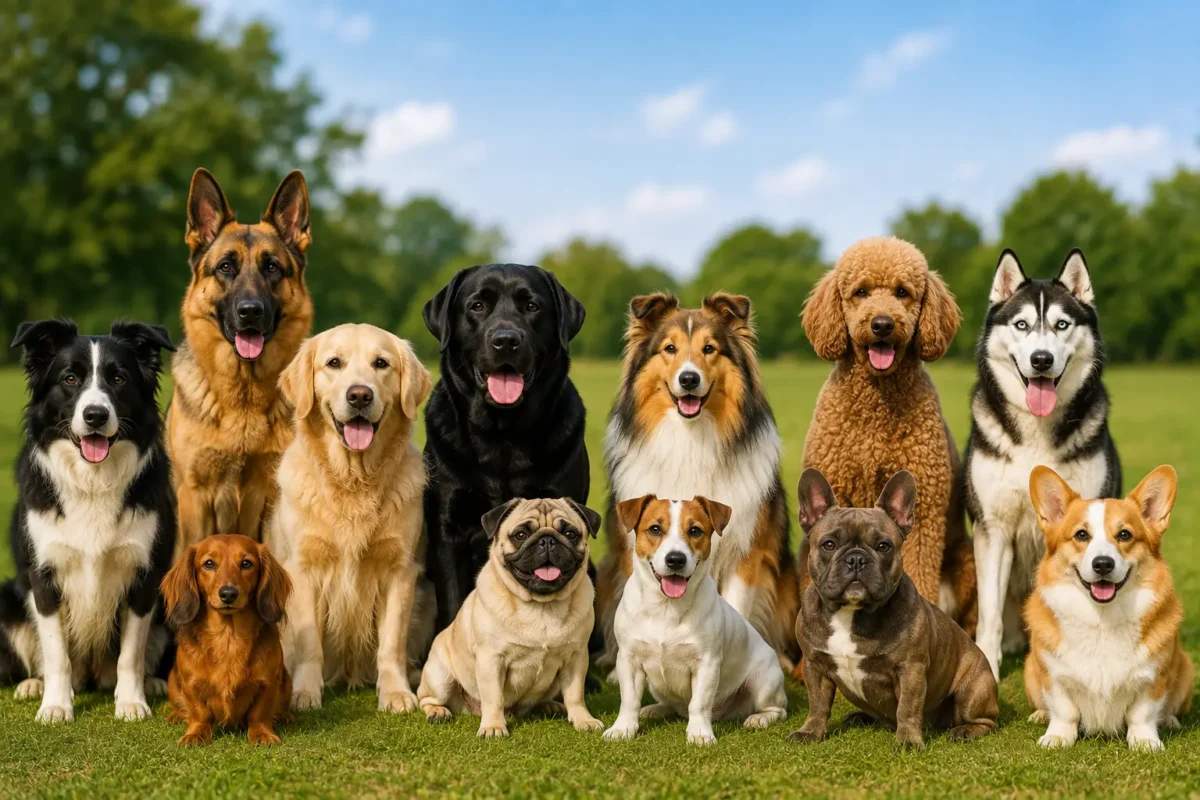 how many dog breeds are there in the world