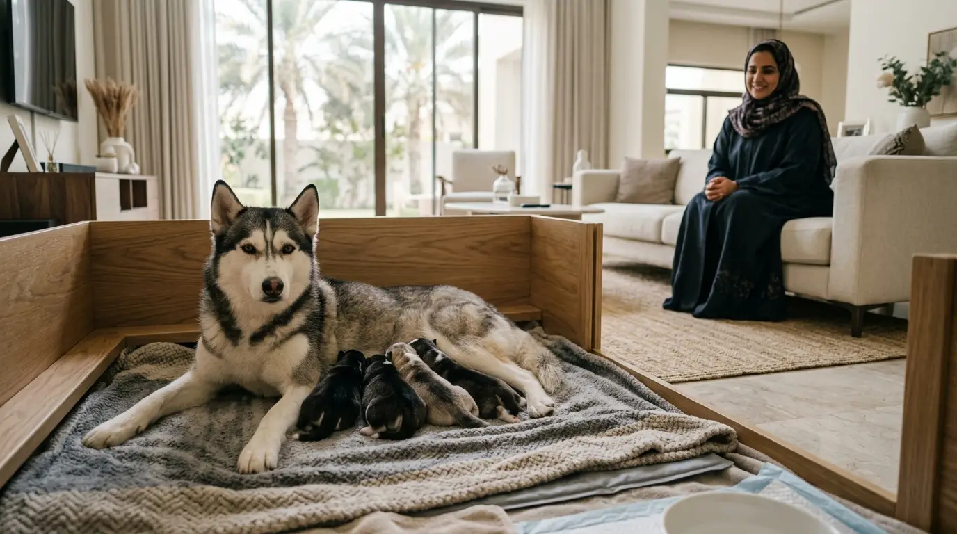 how many puppies can husky have | how many puppies does a husky have the first time | how many puppies can a husky have