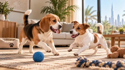 Beagle Dog vs Jack Russell